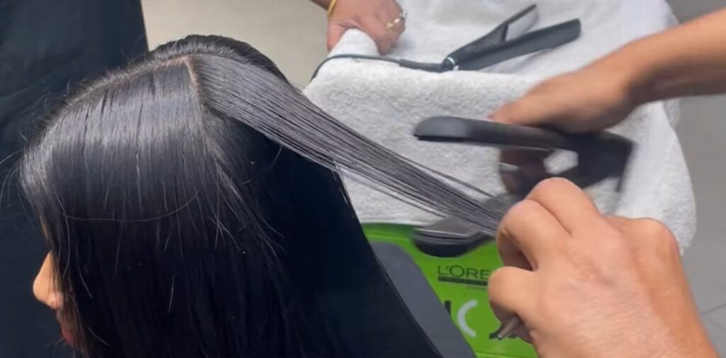 keratin treatment for curly hair
